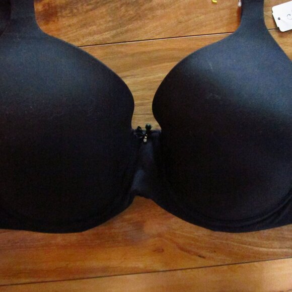 NWT- SOMA Black Embraceable Full Coverage Underwire Bra size 40DD - Picture 3 of 8